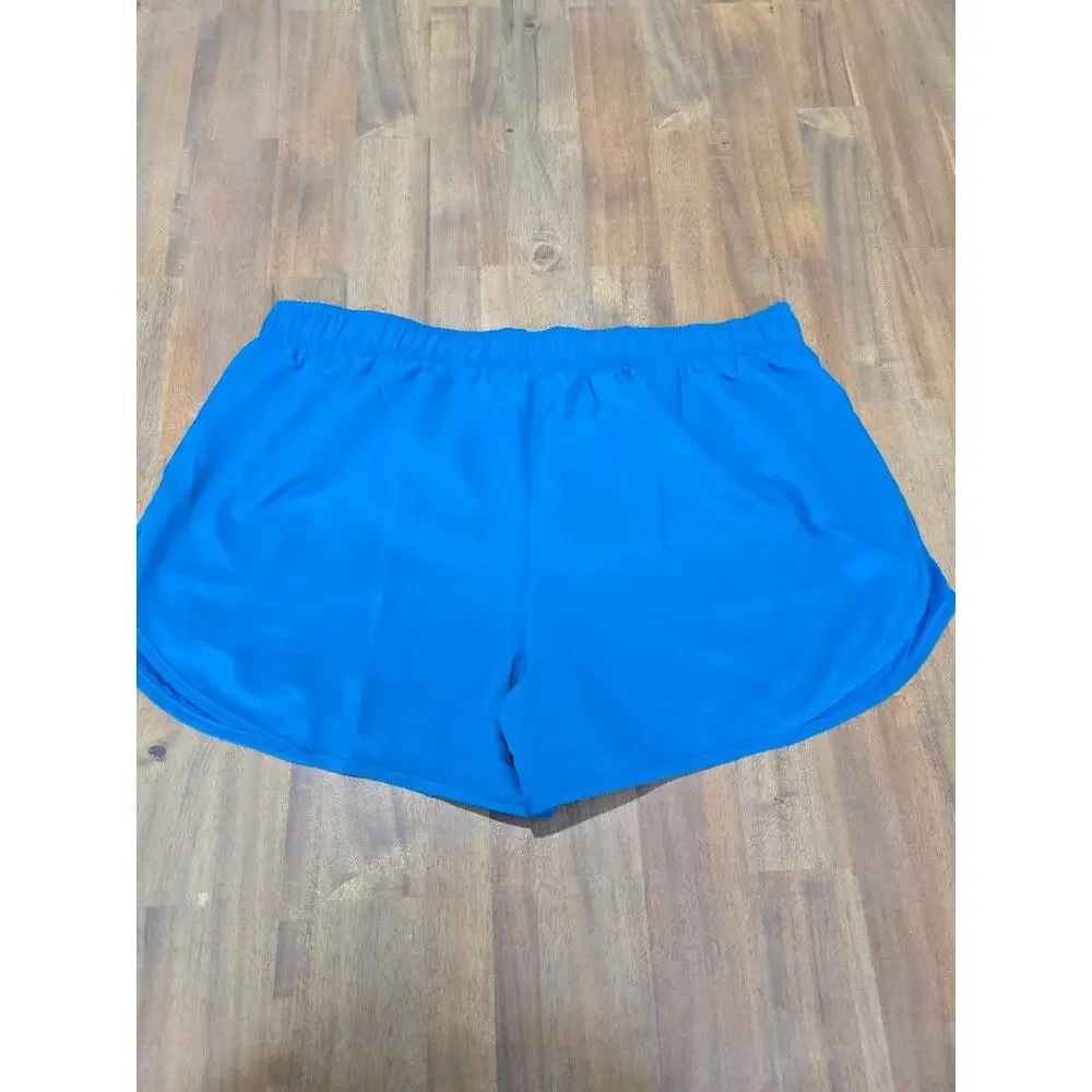 Nike Women's Blue Activewear Running Shorts NWT Size 2XL